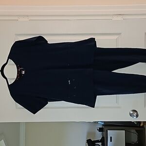Koi Navy Scrub Set